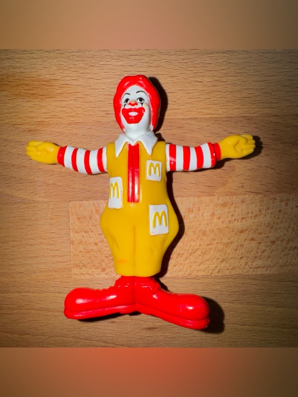 McDonald's Red & Yellow Ronald McDonald Play Figure